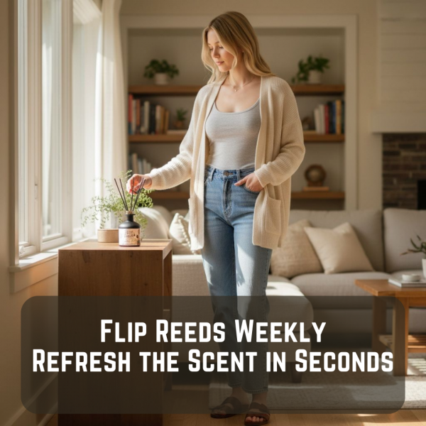 7 Reed Diffuser 250ml – Oud & Amber, Luxury Middle Eastern Home Fragrance, Handmade in USA